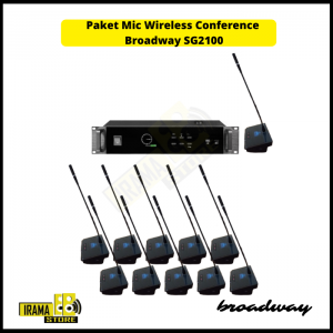 Mic Wireless Conference Broadway SG2100 - 11 Mic
